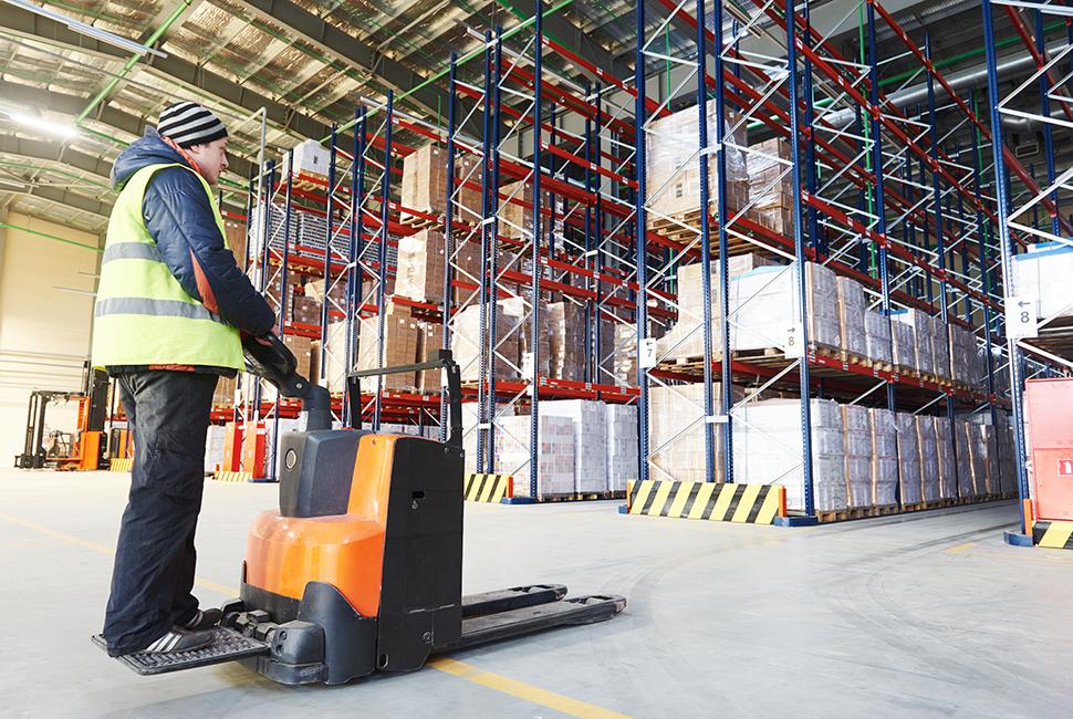 Warehouse Trends - Image of a Man in a Warehouse