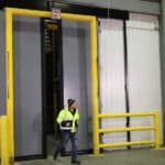 The Barrier Glider high speed freezer door